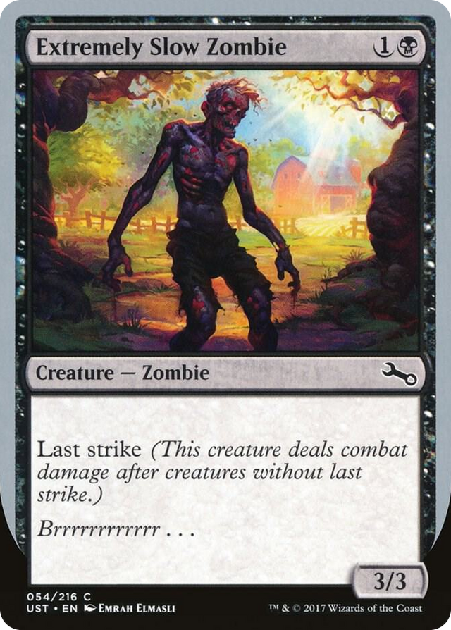 0054 Extremely Slow Zombie (A) C Unstable
