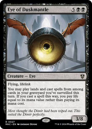 0027 Eye of Duskmantle R Commander: Murders at Karlov Manor