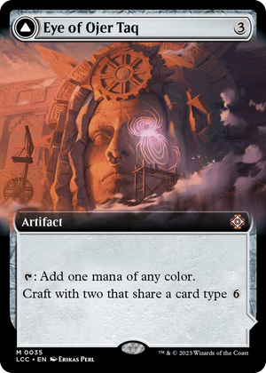 0035 Eye of Ojer Taq (Extended Art) M Commander: The Lost Caverns of Ixalan