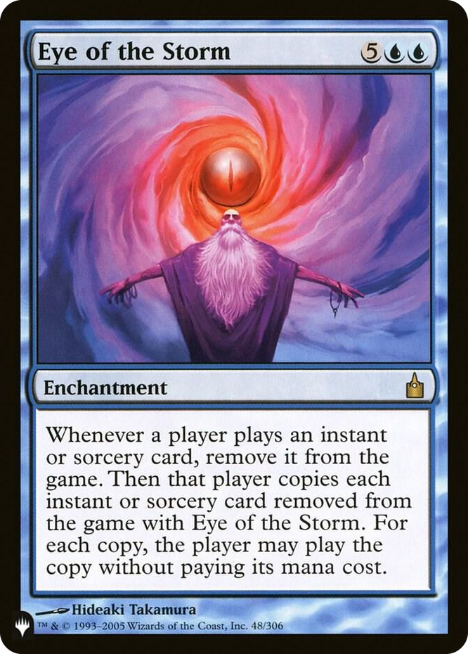 Eye of the Storm #48 R - The List Reprints Pokemon card