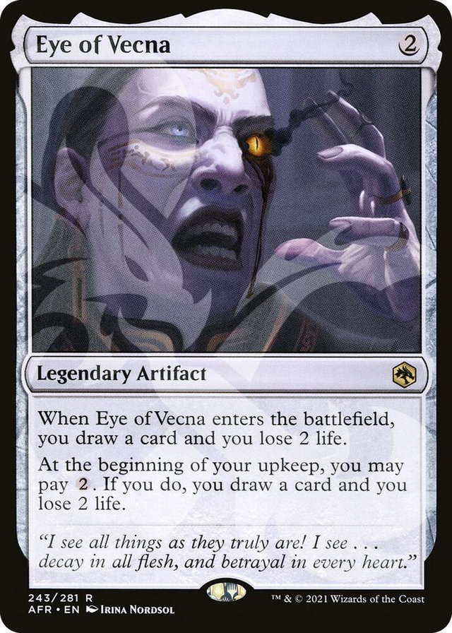 0243 Eye of Vecna R AFR Ampersand Promos