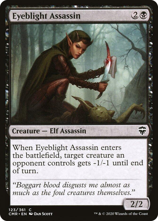0123 Eyeblight Assassin C Commander Legends