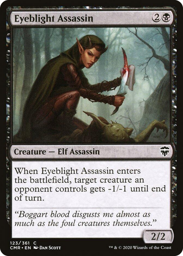 0123 Eyeblight Assassin C Commander Legends