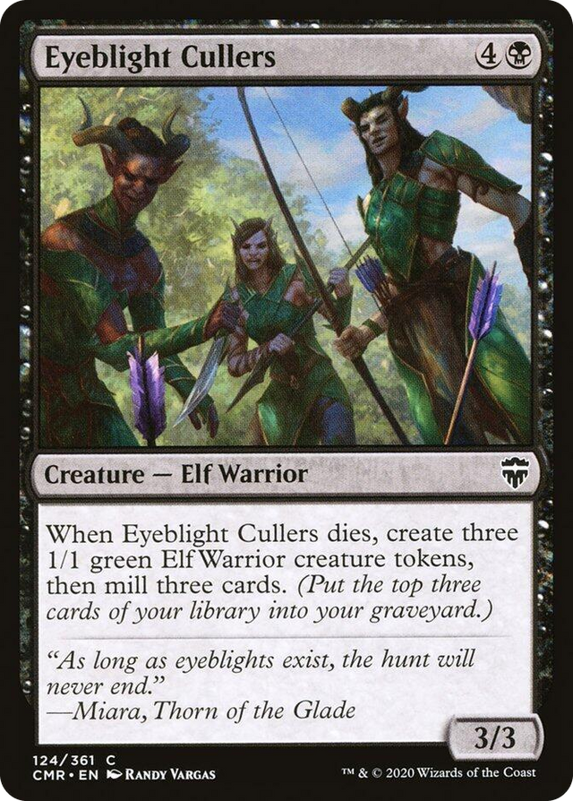 0124 Eyeblight Cullers C Commander Legends