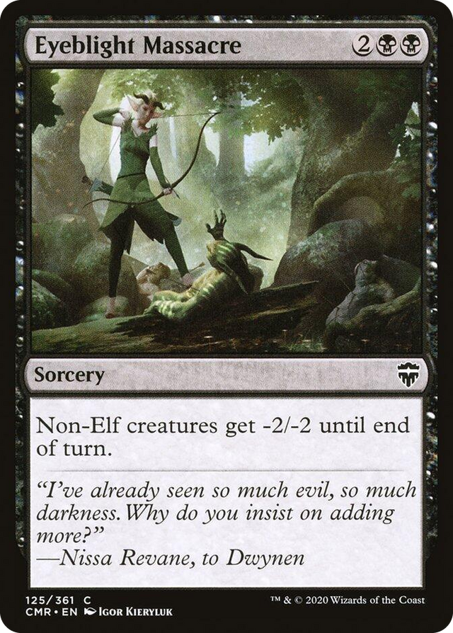0125 Eyeblight Massacre C Commander Legends