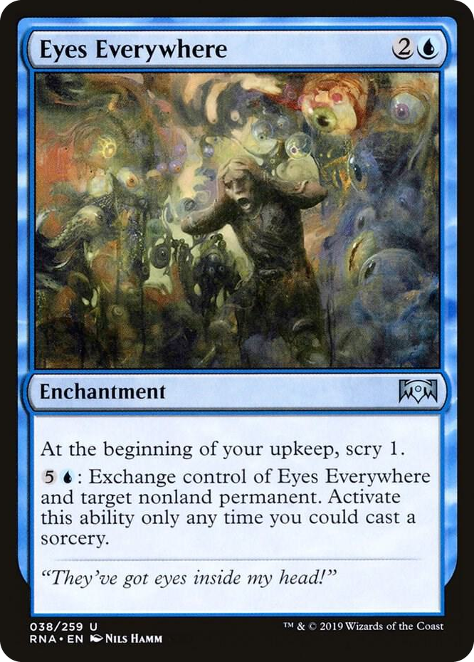 0038 Eyes Everywhere U Ravnica Allegiance
