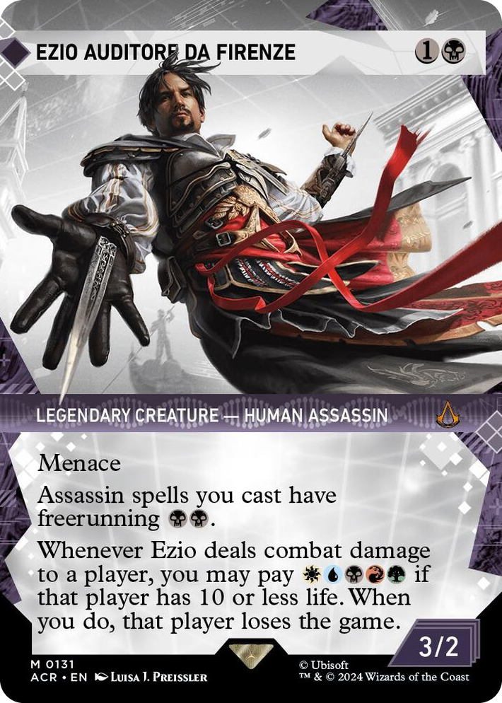 0131 Ezio Auditore da Firenze (Showcase) M Universes Beyond: Assassin's Creed