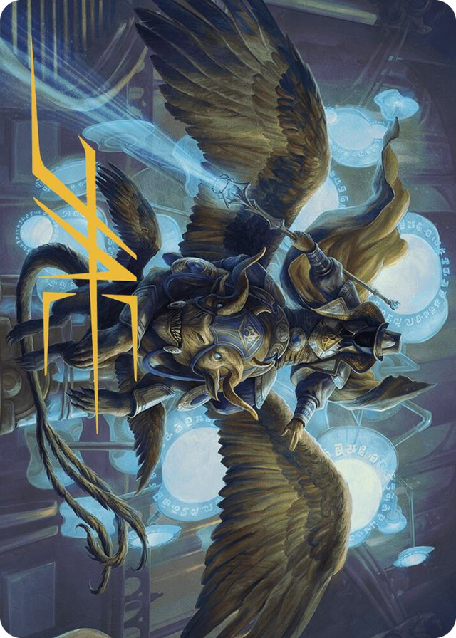 0020 Ezrim, Agency Chief Art Card (Gold-Stamped Signature) S Art Series: Murders at Karlov Manor