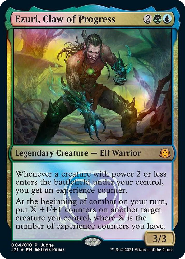 Ezuri, Claw of Progress #4 P - Judge Promos Pokemon card