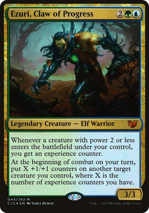 0044 Ezuri, Claw of Progress (Commander 2015) M Oversize Cards