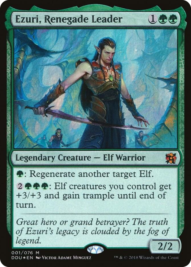 0001 Ezuri, Renegade Leader M Duel Decks: Elves vs. Inventors
