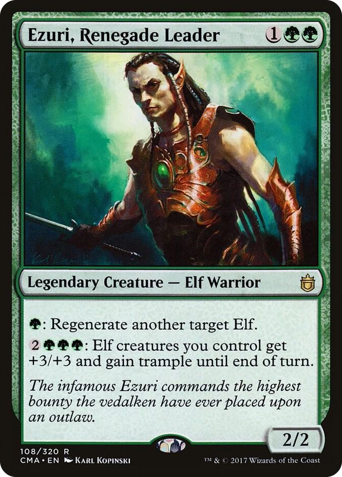 Ezuri, Renegade Leader #108 R - Commander Anthology Pokemon card