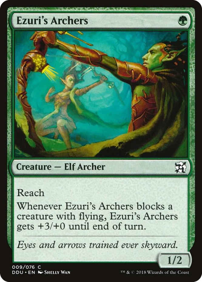 0009 Ezuri's Archers C Duel Decks: Elves vs. Inventors