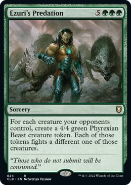 0824 Ezuri's Predation R Commander Legends: Battle for Baldur's Gate