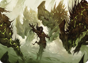 0023 Ezuri's Predation Art Card S Art Series: Commander Masters