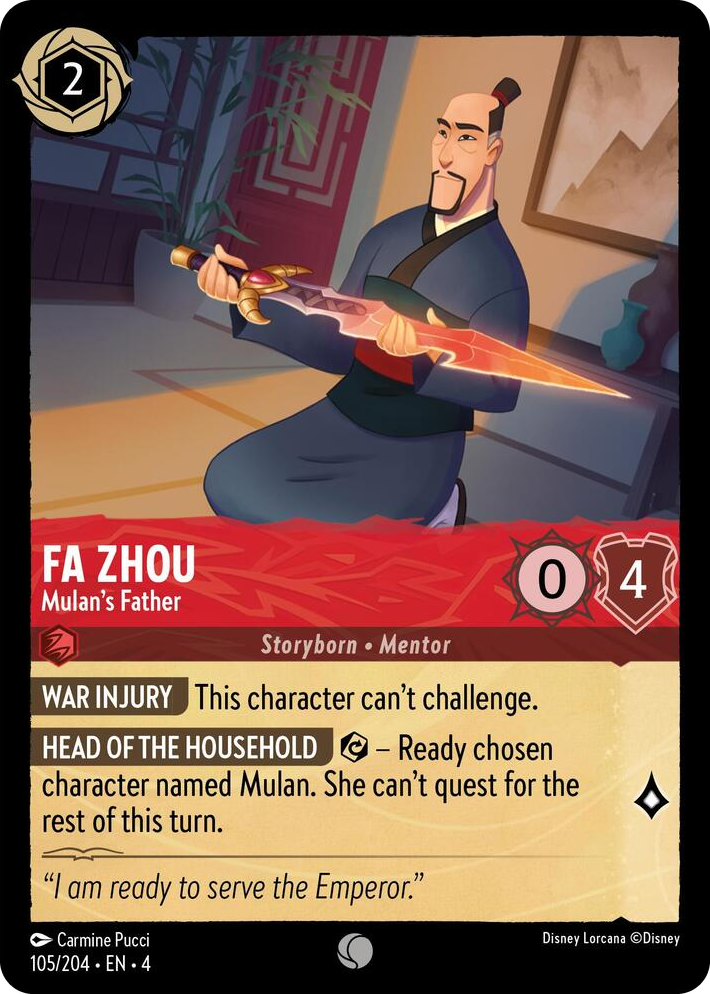 0105 Fa Zhou - Mulan's Father Common Ursula's Return