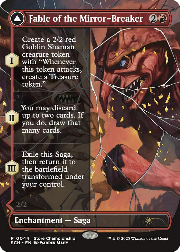 Fable of the Mirror-Breaker #44 P - Game Day & Store Championship Promos Pokemon card