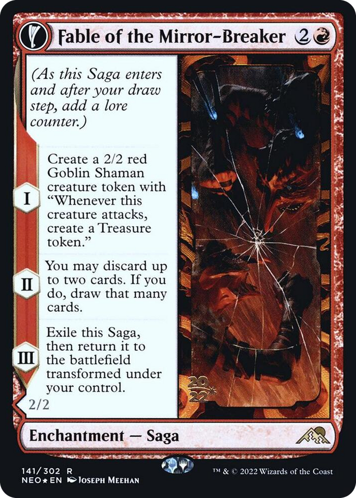Fable of the Mirror-Breaker #141 R - Prerelease Cards Pokemon card