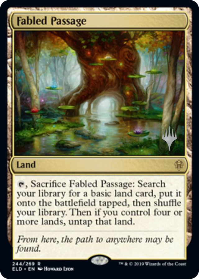 0244 Fabled Passage R Promo Pack: Throne of Eldraine
