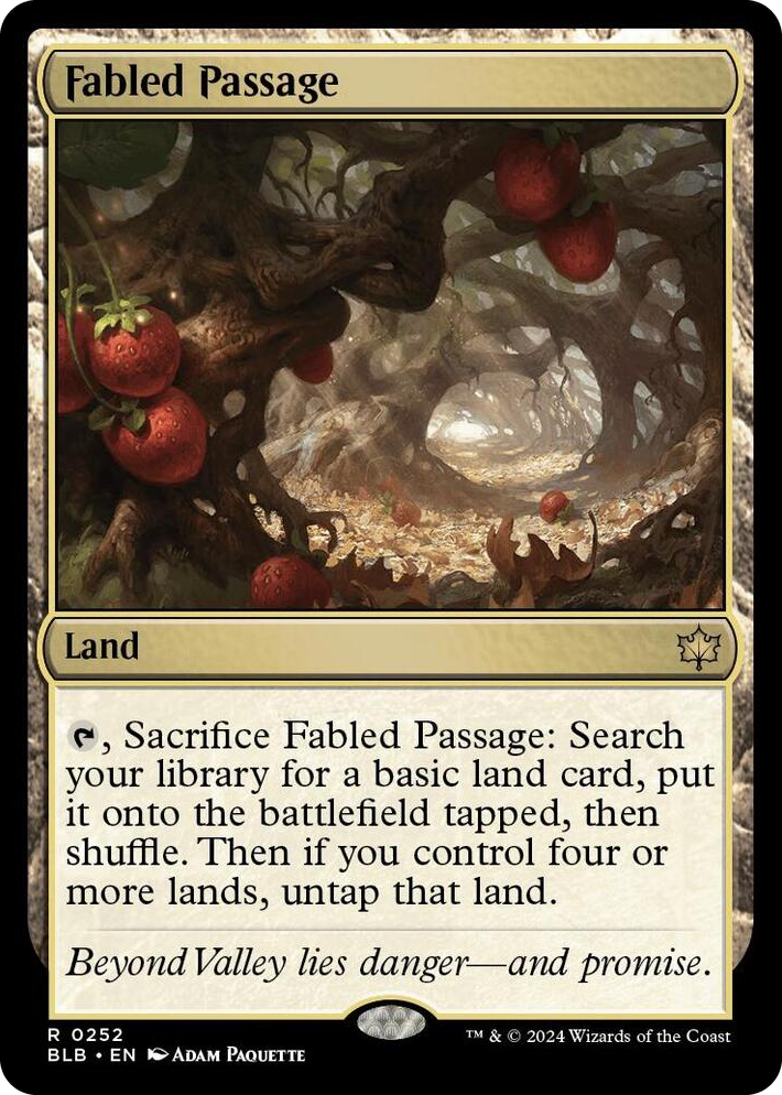 0252 Fabled Passage R Bloomburrow