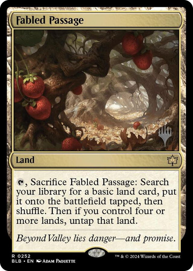 0252 Fabled Passage R Promo Pack: Bloomburrow