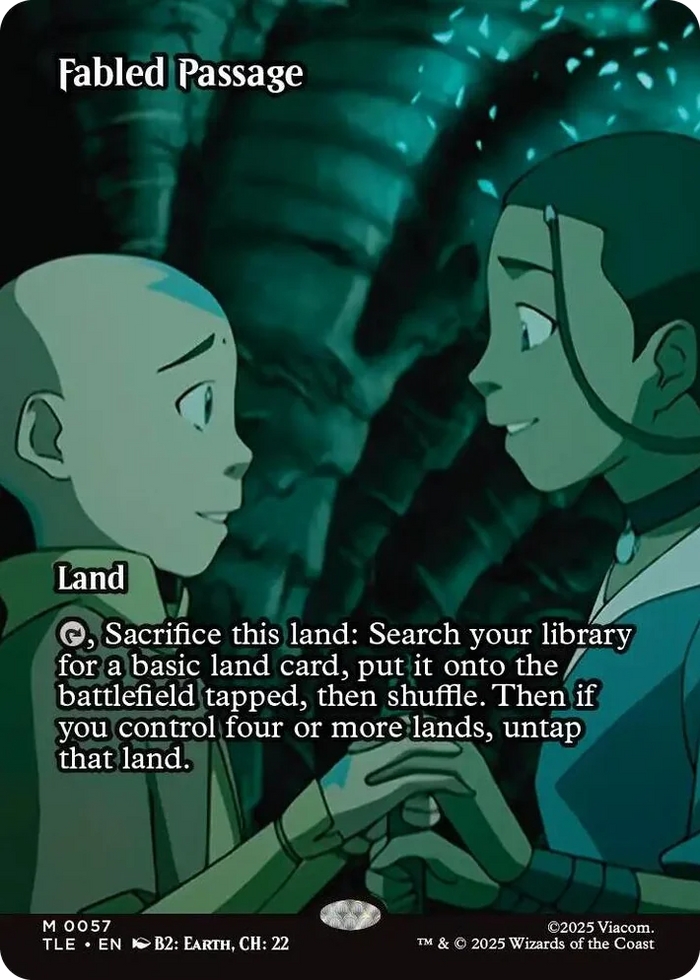 0057 Fabled Passage (Borderless) M The Last Airbender: Eternal-Legal