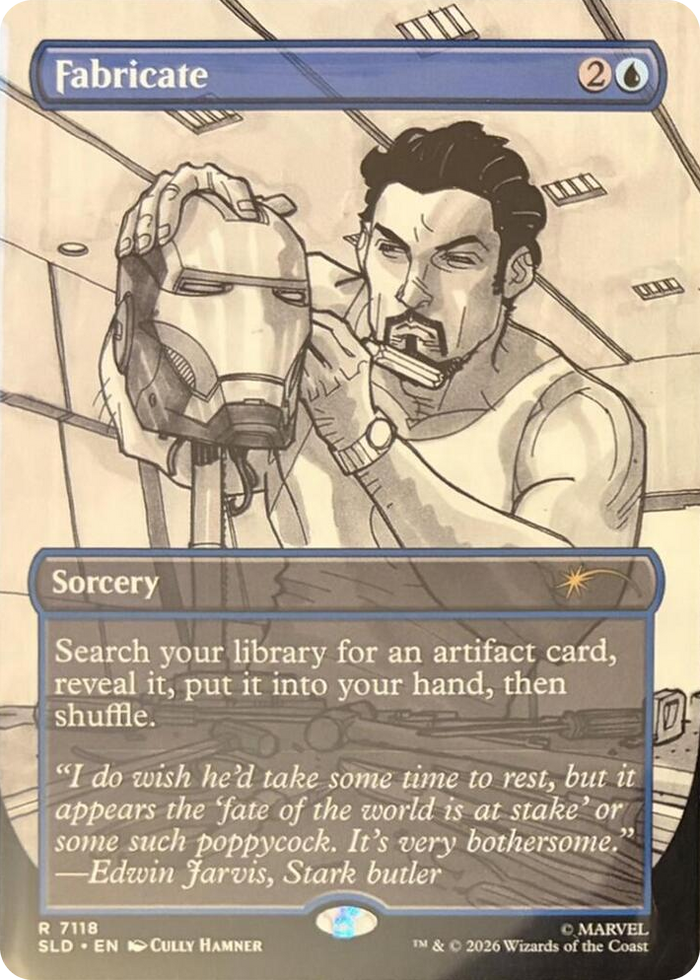Fabricate (7118) #7118 R - Secret Lair Drop Series Pokemon card