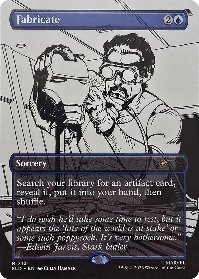 Fabricate (7121) #7121 R - Secret Lair Drop Series Pokemon card