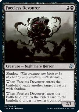 0115 Faceless Devourer U Time Spiral: Remastered