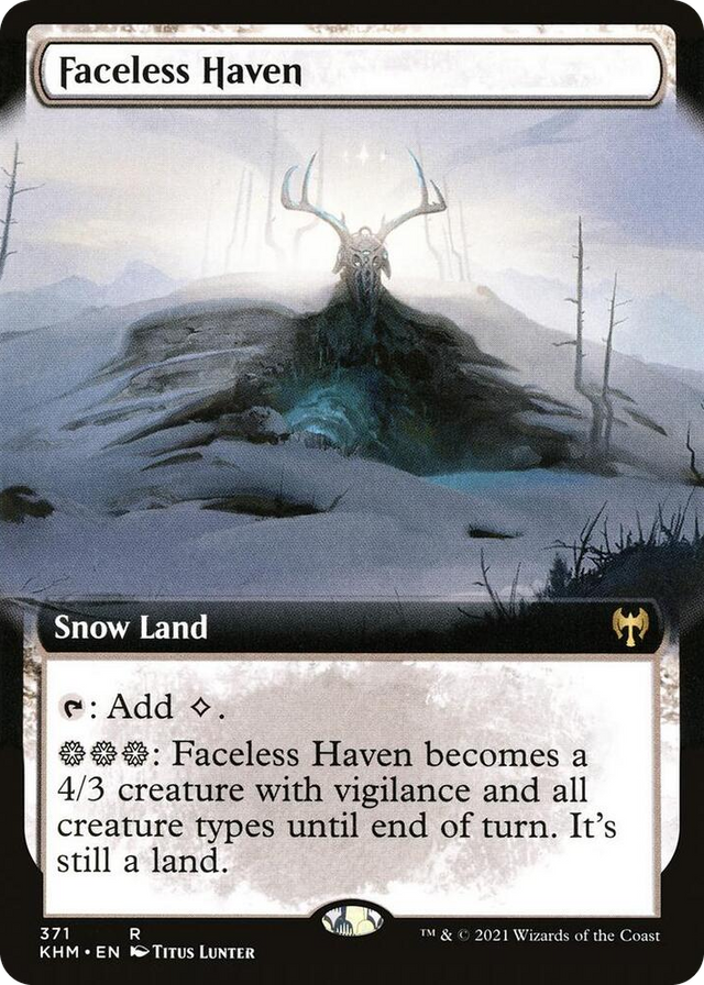 0371 Faceless Haven (Extended Art) R Kaldheim