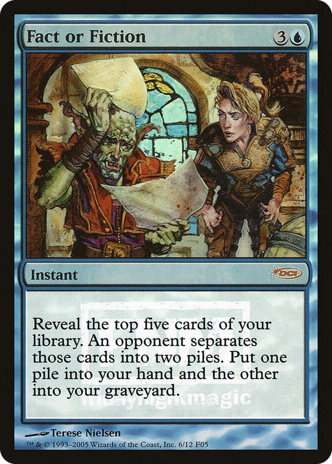 Fact or Fiction #6 P - FNM Promos Pokemon card