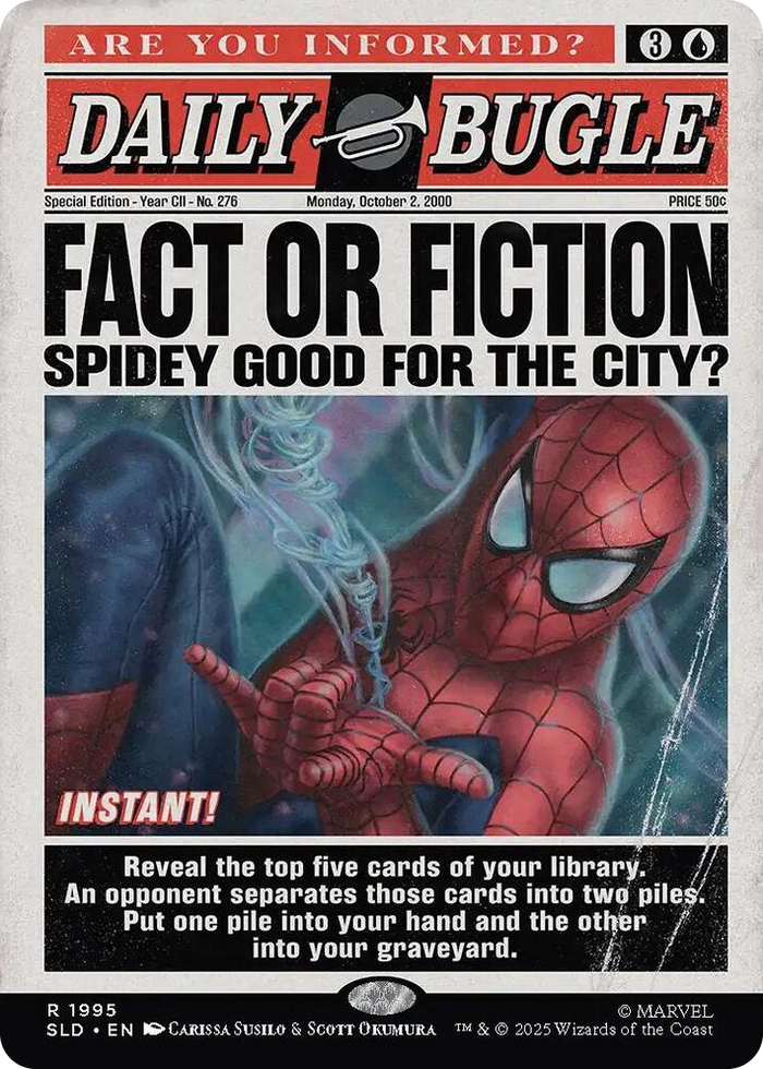 Fact or Fiction (1995) #1995 R - Secret Lair Drop Series Pokemon card