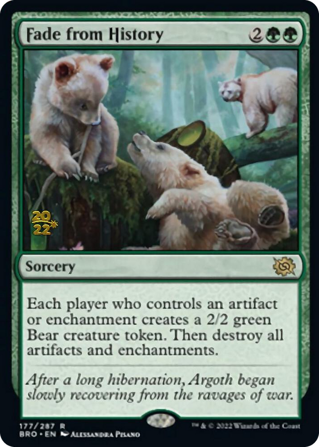 0177 Fade from History R Prerelease Cards