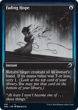 Fading Hope #51 U - Innistrad: Double Feature Pokemon card
