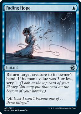 0051 Fading Hope U Innistrad: Midnight Hunt