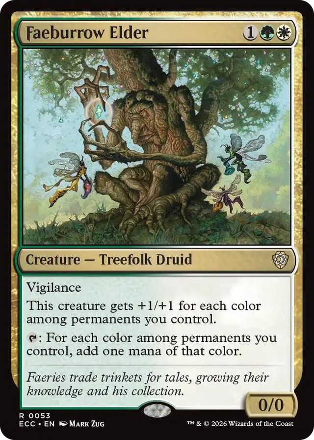 0053 Faeburrow Elder R Commander: Lorwyn Eclipsed