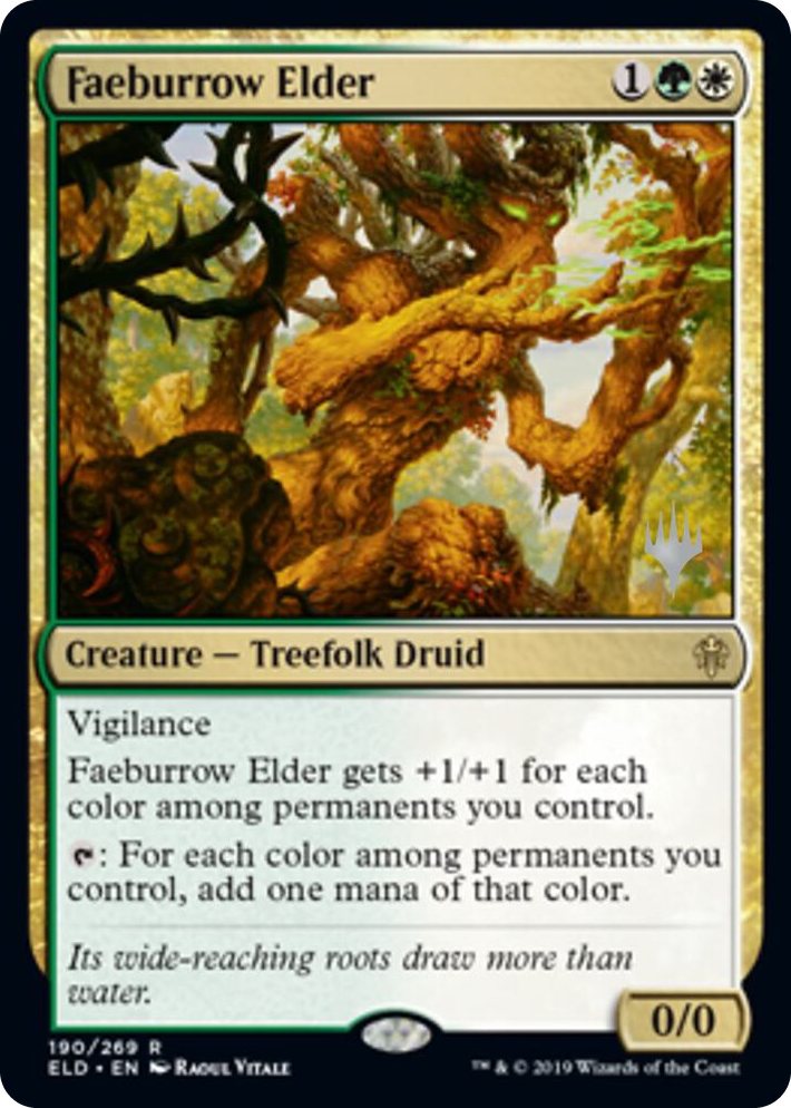 0190 Faeburrow Elder R Promo Pack: Throne of Eldraine