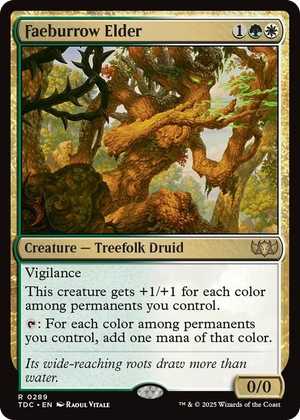 0289 Faeburrow Elder R Commander: Tarkir: Dragonstorm