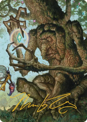 0051 Faeburrow Elder Art Card (Gold-Stamped Signature) S Art Series: Lorwyn Eclipsed