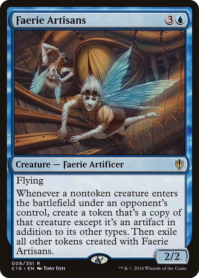 Faerie Artisans #8 R - Commander 2016 Pokemon card
