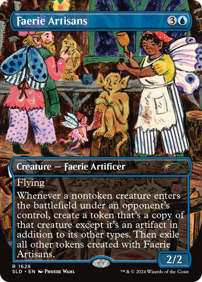 Faerie Artisans #1628 R - Secret Lair Drop Series Pokemon card