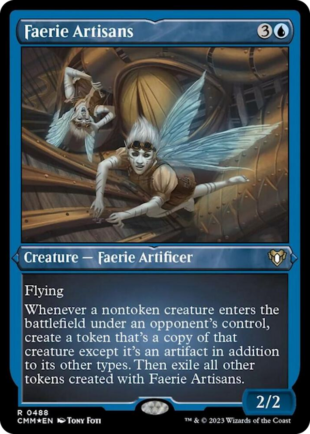 0488 Faerie Artisans (Foil Etched) R Commander Masters