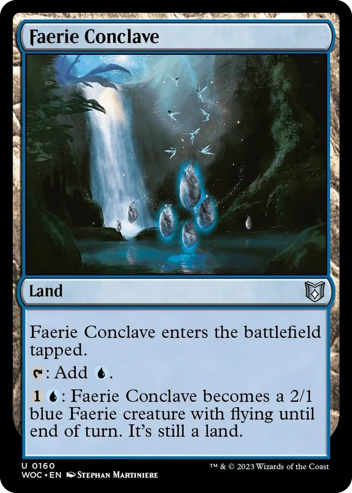 0160 Faerie Conclave U Commander: Wilds of Eldraine