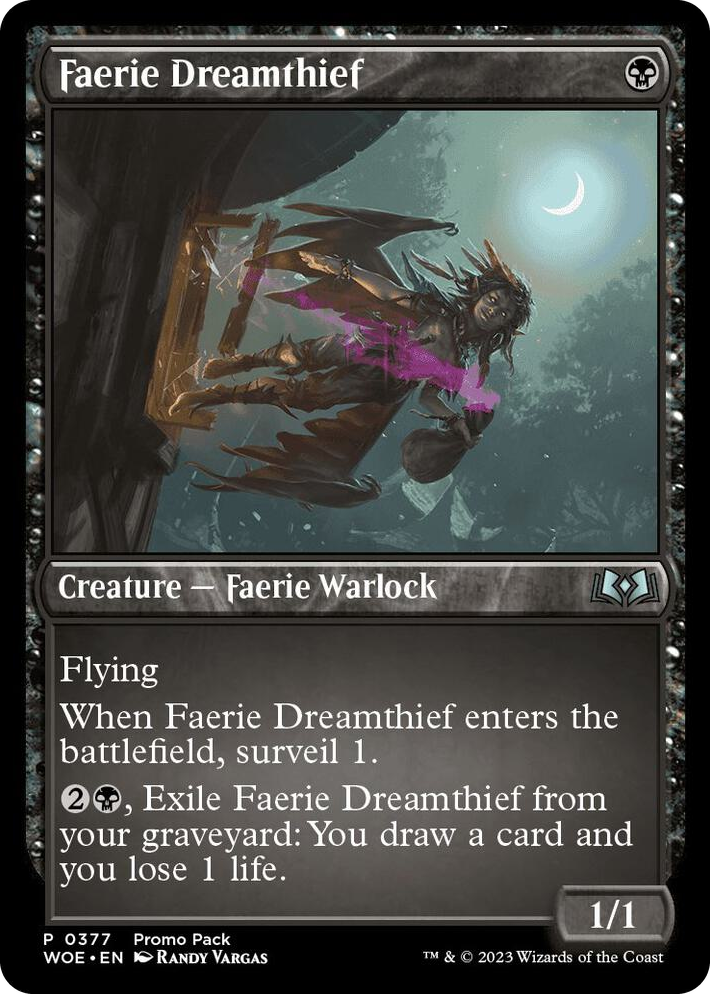 0377 Faerie Dreamthief P Promo Pack: Wilds of Eldraine