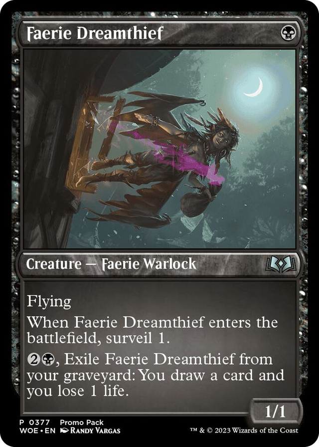 0377 Faerie Dreamthief P Promo Pack: Wilds of Eldraine