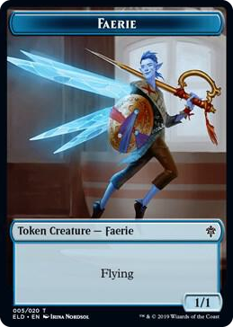 0005 Faerie // Food (015) Double-Sided Token T Throne of Eldraine