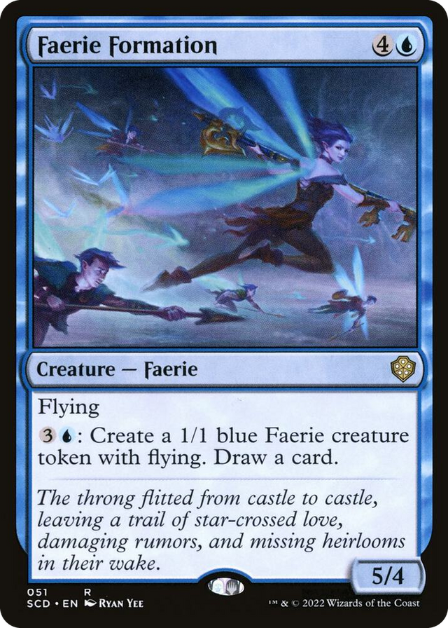 0051 Faerie Formation R Starter Commander Decks