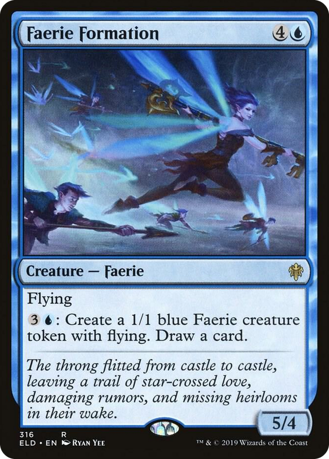 0316 Faerie Formation R Throne of Eldraine