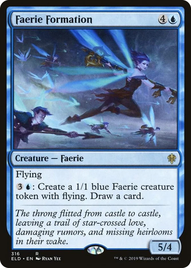 0316 Faerie Formation R Throne of Eldraine
