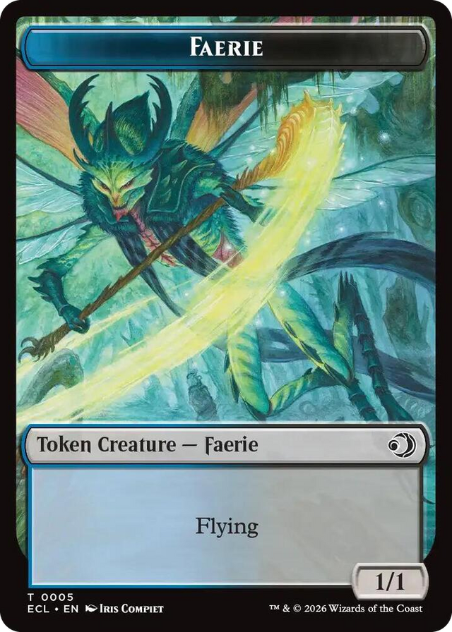0005 Faerie // Goblin Double-Sided Token T Lorwyn Eclipsed
